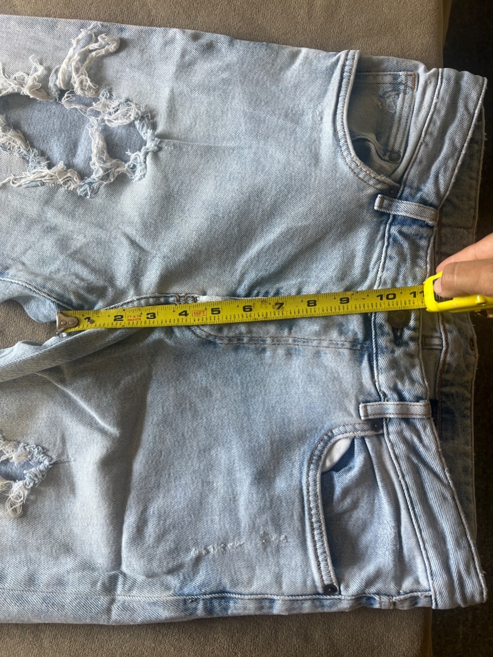 &Denim Ripped Jeans - Picture 6 of 9